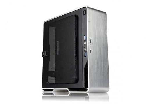 InWin Chopin Brushed Aluminium 150W PSU Silver Mini-ITX Desktop Chassis