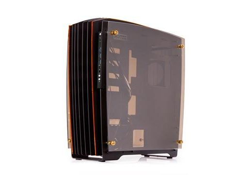 InWin ca02 H-Frame 2.0 1065W Black/Gold E-ATX Open Frame Desktop Chassis