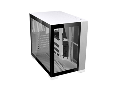 Lian-Li O11 Dynamic Mini Tempered Glass White SPCC Steel ATX Mid-Tower Desktop Chassis 2 Lian-Li O11 Dynamic Mini Tempered Glass White SPCC Steel ATX Mid-Tower Desktop Chassis - Image 2