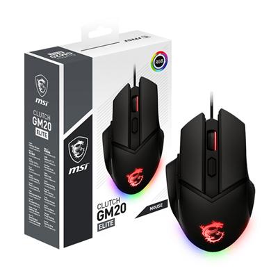MSI CLUTCH GM20 ELITE USB RGB Gaming Mouse 4 MSI CLUTCH GM20 ELITE USB RGB Gaming Mouse - Image 4