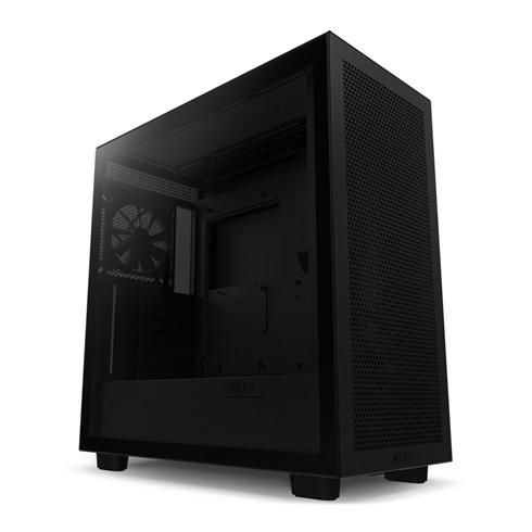 NZXT H7 Flow Black Mid Tower Tempered Glass PC Gaming Case 1 NZXT H7 Flow Black Mid Tower Tempered Glass PC Gaming Case