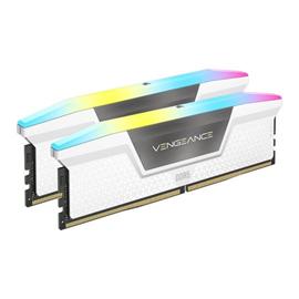 Corsair CMH32GX5M2B5600C36W Vengeance RGB 32GB (2x16GB) DDR5-5600MHz CL36 1.25V White Desktop Memory 2 Corsair CMH32GX5M2B5600C36W Vengeance RGB 32GB (2x16GB) DDR5-5600MHz CL36 1.25V White Desktop Memory - Image 2