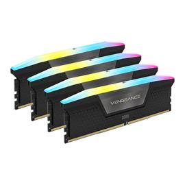 Corsair Vengeance RGB Black 64GB Kit(4 x 16GB) DDR5 6400MHz CL32 1.40v Gaming Memory 2 Corsair Vengeance RGB Black 64GB Kit(4 x 16GB) DDR5 6400MHz CL32 1.40v Gaming Memory - Image 2