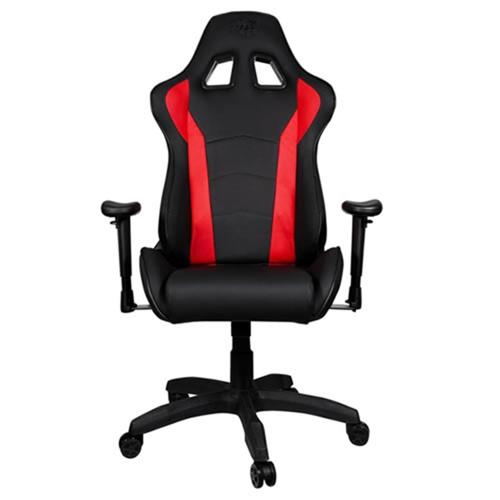 COOLERMASTER CALIBER R1 ERGONOMIC BLACK & RED GAMING CHAIR 1 COOLERMASTER CALIBER R1 ERGONOMIC BLACK & RED GAMING CHAIR