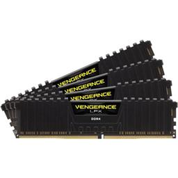 Corsair CMK64GX4M4C3000C15 Vengeance LPX 64GB (4x16GB) DDR4-3000MHz CL15 1.35V 288-pin Black Desktop Memory 1 Corsair CMK64GX4M4C3000C15 Vengeance LPX 64GB (4x16GB) DDR4-3000MHz CL15 1.35V 288-pin Black Desktop Memory