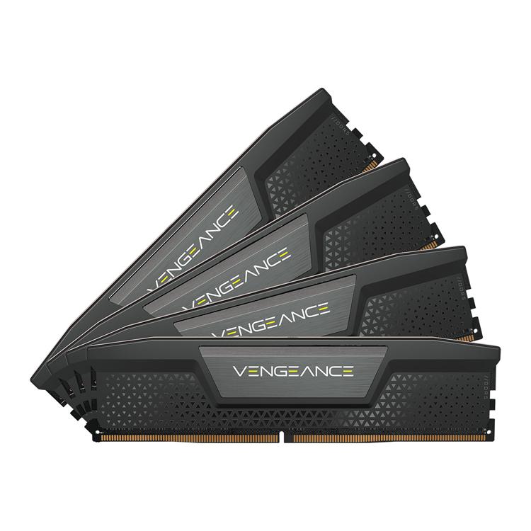 Corsair Vengeance Black 64GB Kit(4 x 16GB) DDR5 6600MHz CL32 1.40v Gaming Memory 1 Corsair Vengeance Black 64GB Kit(4 x 16GB) DDR5 6600MHz CL32 1.40v Gaming Memory