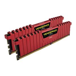 Corsair CMK8GX4M2A2400C16R Vengeance LPX 8GB (2x4GB) DDR4-2400MHz CL16 1.2V Red Desktop Memory 2 Corsair CMK8GX4M2A2400C16R Vengeance LPX 8GB (2x4GB) DDR4-2400MHz CL16 1.2V Red Desktop Memory - Image 2