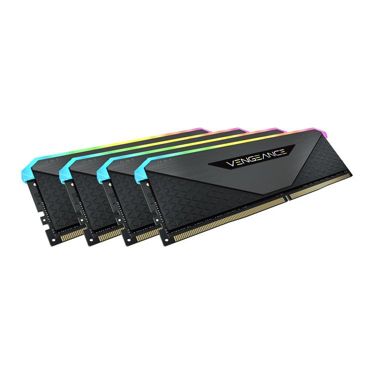 CORSAIR CMN64GX4M4Z3600C18 VENGEANCE RGB RT 64GB(4x16GB) Kit DDR4-3600 CL18 1.35v Desktop Memory 3 CORSAIR CMN64GX4M4Z3600C18 VENGEANCE RGB RT 64GB(4x16GB) Kit DDR4-3600 CL18 1.35v Desktop Memory - Image 3