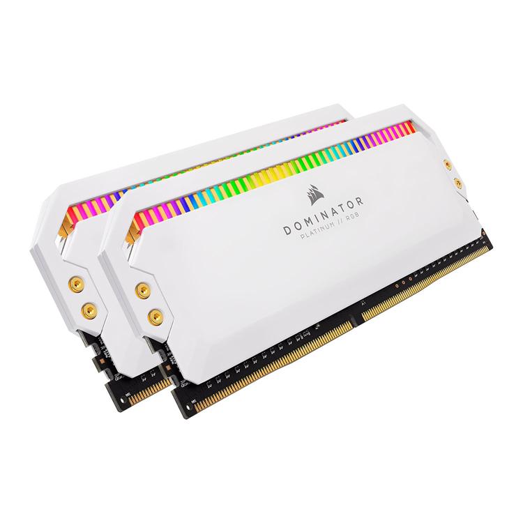 CORSAIR CMT32GX4M2D3600C18W DOMINATOR PLATINUM RGB 32GB(2x16GB) Kit DDR4-3600 CL18 1.35v Desktop Memory 3 CORSAIR CMT32GX4M2D3600C18W DOMINATOR PLATINUM RGB 32GB(2x16GB) Kit DDR4-3600 CL18 1.35v Desktop Memory - Image 3