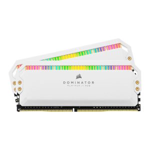 CORSAIR CMT32GX4M2D3600C18W DOMINATOR PLATINUM RGB 32GB(2x16GB) Kit DDR4-3600 CL18 1.35v Desktop Memory