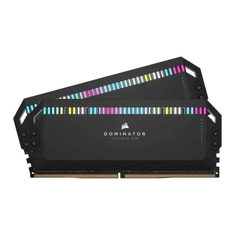Corsair CMT32GX5M2B5200C40 Dominator Platinum RGB 32GB (2x16GB) DDR5-5200MHz CL40 1.25V Black Desktop Memory 1 Corsair CMT32GX5M2B5200C40 Dominator Platinum RGB 32GB (2x16GB) DDR5-5200MHz CL40 1.25V Black Desktop Memory