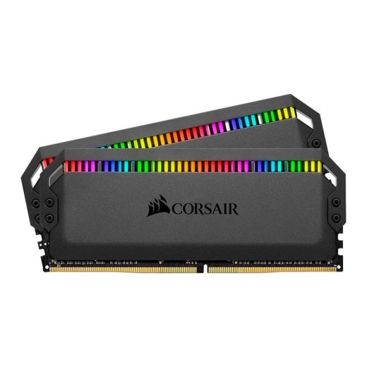 Corsair DOMINATOR PLATINUM RGB 64GB (2 x 32GB) Kit DDR4 3200MHz CL16 1.35V Desktop Memory