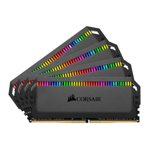 CORSAIR CMT64GX4M4Z3600C18 DOMINATOR PLATINUM RGB 64GB(4x16GB) Kit DDR4-3600 CL18 1.35v Desktop Memory