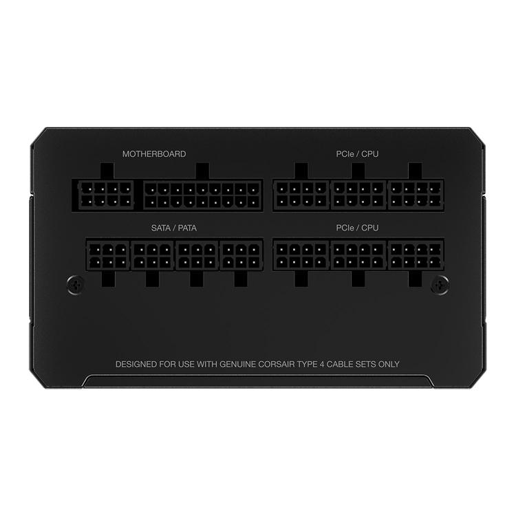 Corsair RMe RM1000e 1000W 80 Plus Gold Fully Modular Black ATX Desktop Power Supply 4 Corsair RMe RM1000e 1000W 80 Plus Gold Fully Modular Black ATX Desktop Power Supply - Image 4
