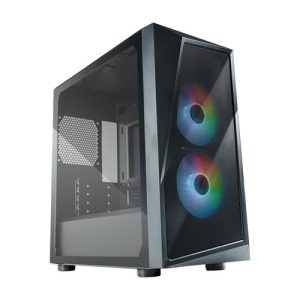 CoolerMaster CMP 320 Tempered Glass Black Micro ATX Mid Tower Desktop Chassis