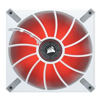 Corsair Co-9050129 ML140 LED ELITE 140mm Red LED Fan Single Pack White Chassis Fan 3 Corsair Co-9050129 ML140 LED ELITE 140mm Red LED Fan Single Pack White Chassis Fan - Image 3