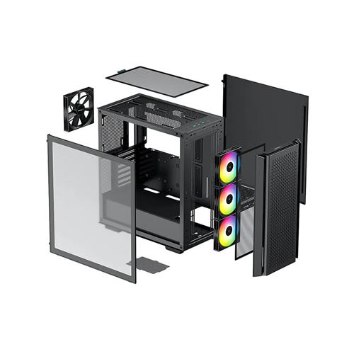 DeepCool CG560 ARGB E-ATX Tempered Glass Mid Tower Gaming Chassis 4 DeepCool CG560 ARGB E-ATX Tempered Glass Mid Tower Gaming Chassis - Image 4