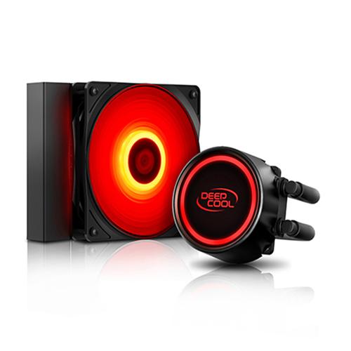 DeepCool GammaXX L120T Red Liquid CPU Cooler 1 DeepCool GammaXX L120T Red Liquid CPU Cooler