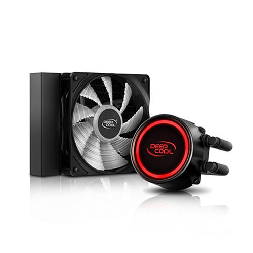 DeepCool GammaXX L120T Red Liquid CPU Cooler 2 DeepCool GammaXX L120T Red Liquid CPU Cooler - Image 2