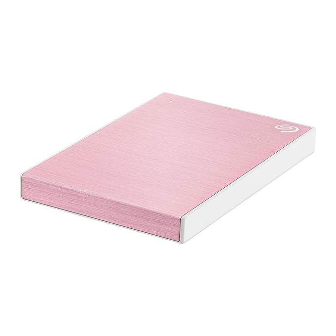 Seagate STHN2000405 Backup Plus Slim 2TB External Portable Hard Drive/HDD - Pink 2 Seagate STHN2000405 Backup Plus Slim 2TB External Portable Hard Drive/HDD - Pink - Image 2