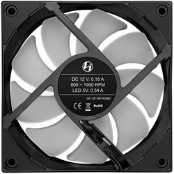 Lian Li ST120-3B ARGB 120mm PWM 3-Pack with Controller Black Chassis Fan 4 Lian Li ST120-3B ARGB 120mm PWM 3-Pack with Controller Black Chassis Fan - Image 4