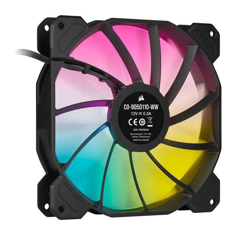 Corsair CO-9050110 iCUE SP140 RGB ELITE Performance Single 140mm PWM Fan Expansion Pack 3 Corsair CO-9050110 iCUE SP140 RGB ELITE Performance Single 140mm PWM Fan Expansion Pack - Image 3