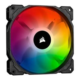 Corsair Co-9050095 SP140 iCUE ARGB PRO 140mm Single Fan Expansion Pack 1 Corsair CO-9050095, SP140 iCUE ARGB Pro, 140 mm ARGB PWM fan, SP Series Pro expansion, addressable RGB cooling fan, high-static-pressure case fan, Corsair iCUE-compatible
