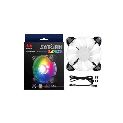 InWin IW-FN-ASN140-1PK Saturn ASN140 ARGB LED 140mm Case Fan 5 InWin IW-FN-ASN140-1PK Saturn ASN140 ARGB LED 140mm Case Fan - Image 5