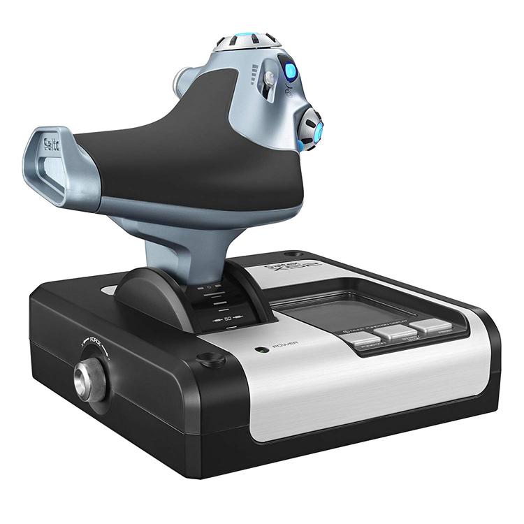 Logitech G Saitek X52 H.O.T.A.S. Throttle and Stick Flight Simulation Controller 2 Logitech G Saitek X52 H.O.T.A.S. Throttle and Stick Flight Simulation Controller - Image 2