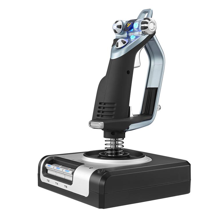 Logitech G Saitek X52 H.O.T.A.S. Throttle and Stick Flight Simulation Controller 5 Logitech G Saitek X52 H.O.T.A.S. Throttle and Stick Flight Simulation Controller - Image 5