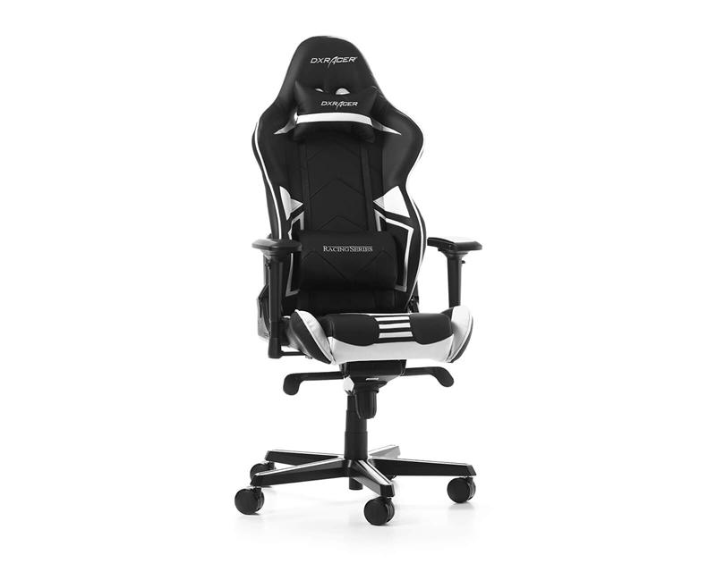 DXRACER RACING PRO R131-NW GAMING CHAIR - BLACK/WHITE 1 DXRACER RACING PRO R131-NW GAMING CHAIR - BLACK/WHITE