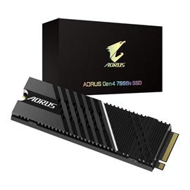 Gigabyte GP-AG70S2TB AORUS 2TB M.2 PCIe Gen 4.0 x4 NVMe SSD/Solid State Drive with Heatsink 1 Gigabyte GP-AG70S2TB AORUS 2TB M.2 PCIe Gen 4.0 x4 NVMe SSD/Solid State Drive with Heatsink