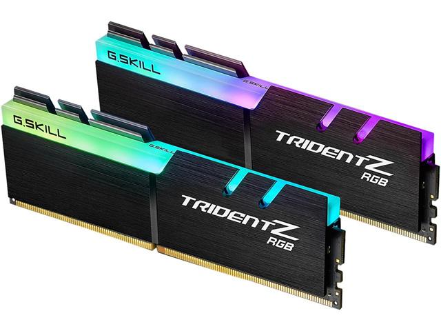 G.SKILL TridentZ RGB Series F4-4400C17D-32GTZR 32GB (2 x 16GB) DDR4 4400Mhz Desktop Memory 1 G.SKILL TridentZ RGB Series F4-4400C17D-32GTZR 32GB (2 x 16GB) DDR4 4400Mhz Desktop Memory