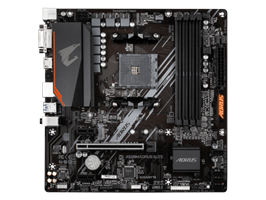 Gigabyte A520M Aorus Elite AMD AM4 Socket Micro-ATX Desktop Motherboard 2 Gigabyte A520M Aorus Elite AMD AM4 Socket Micro-ATX Desktop Motherboard - Image 2
