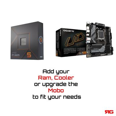 Gigabyte AMD Ryzen 5 7600x DDR5 Upgrade Kit 1 Gigabyte AMD Ryzen 5 7600x DDR5 Upgrade Kit