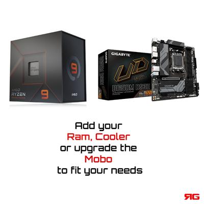 Gigabyte AMD Ryzen 9 7900x DDR5 Upgrade Kit 1 Gigabyte AMD Ryzen 9 7900x DDR5 Upgrade Kit