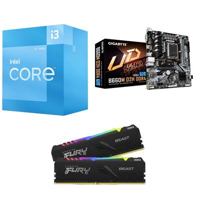 Gigabyte Intel i3 12100 DDR4 Upgrade Kit 1 Gigabyte Intel i3 12100 DDR4 Upgrade Kit