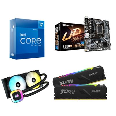 Gigabyte Intel i7 12700K DDR4 Upgrade Kit 1 Gigabyte Intel i7 12700K DDR4 Upgrade Kit