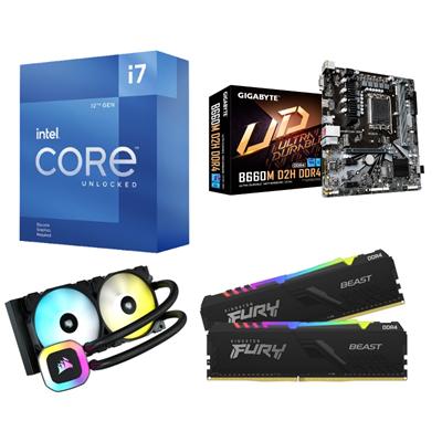 Gigabyte Intel i7 12700KF DDR4 Upgrade Kit 1 Gigabyte Intel i7 12700KF DDR4 Upgrade Kit
