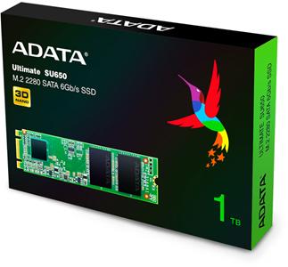 ADATA Ultimate SU650 M.2 1TB SATA6G ASU650NS38-1TT-C SSD 4 ADATA Ultimate SU650 M.2 1TB SATA6G ASU650NS38-1TT-C SSD - Image 4