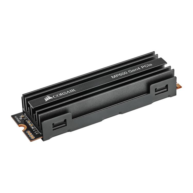 Corsair CSSD-F1000GBMP600R2 Force MP600 1TB M.2 PCIe Gen 4 NVMe SSD/Solid State Drive w/ Heatsink 3 Corsair CSSD-F1000GBMP600R2 Force MP600 1TB M.2 PCIe Gen 4 NVMe SSD/Solid State Drive w/ Heatsink - Image 3