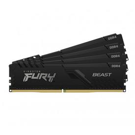 Kingston KF426C16BBK4/32 Fury Beast Black 32GB(4 x 8GB)Kit 2666MHz DDR4 CL16 1.2v Desktop Memory 1 Kingston KF426C16BBK4/32 Fury Beast Black 32GB(4 x 8GB)Kit 2666MHz DDR4 CL16 1.2v Desktop Memory