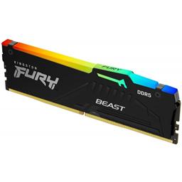 Kingston KF548C38BBA-32 Fury Beast RGB 32GB(1x32GB) DDR5-4800MHz CL38 1.1V Black Desktop Memory 1 Kingston KF548C38BBA-32 Fury Beast RGB 32GB(1x32GB) DDR5-4800MHz CL38 1.1V Black Desktop Memory