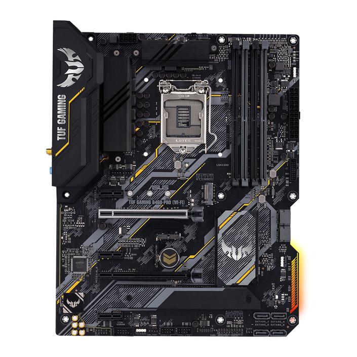 Asus TUF GAMING B460-PRO (WIFI) Intel B460 LGA1200 ATX Motherboard 2 Asus TUF GAMING B460-PRO (WIFI) Intel B460 LGA1200 ATX Motherboard - Image 2