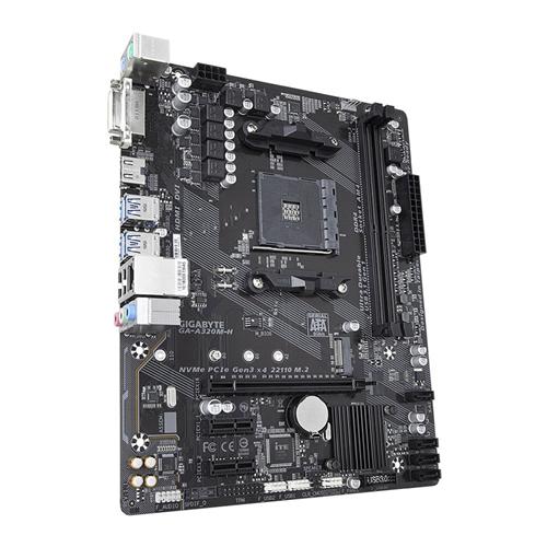 Gigabyte AMD A320 A320M-H Socket AM4 Micro-ATX Motherboard 3 Gigabyte AMD A320 A320M-H Socket AM4 Micro-ATX Motherboard - Image 3