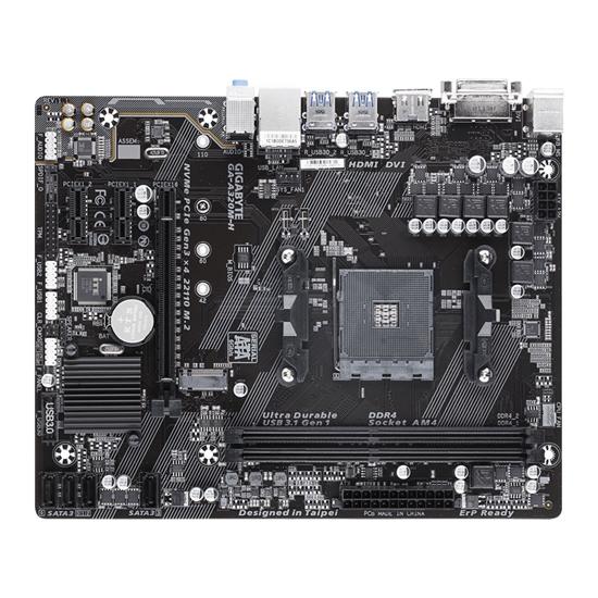 Gigabyte AMD A320 A320M-H Socket AM4 Micro-ATX Motherboard 2 Gigabyte AMD A320 A320M-H Socket AM4 Micro-ATX Motherboard - Image 2