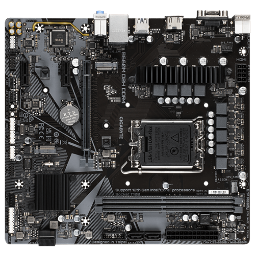 Gigabyte D2H Intel B660M DDR4 MATX Motherboard 2 Gigabyte D2H Intel B660M DDR4 MATX Motherboard - Image 2