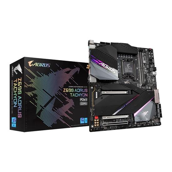Gigabyte Z690 AORUS TACHYON Intel Z690 Alder Lake LGA1700 E-ATX DDR5 Motherboard 1 Gigabyte Z690 AORUS TACHYON Intel Z690 Alder Lake LGA1700 E-ATX DDR5 Motherboard