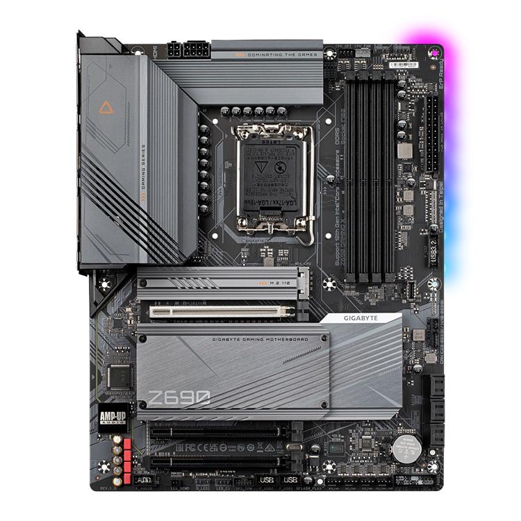 Gigabyte Z690 GAMING X Intel Z690 Alder Lake LGA1700 ATX DDR5 Motherboard 2 Gigabyte Z690 GAMING X Intel Z690 Alder Lake LGA1700 ATX DDR5 Motherboard - Image 2