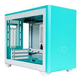 Cooler Master MCB-NR200P-ACNN-S00 MasterBox NR200P Tempered Glass Caribbean Blue Mini-ITX Gaming Chassis 1 Cooler Master MCB-NR200P-ACNN-S00 MasterBox NR200P Tempered Glass Caribbean Blue Mini-ITX Gaming Chassis